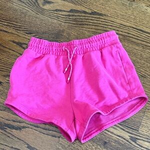 Athleta Bright Pink Athletic Shorts